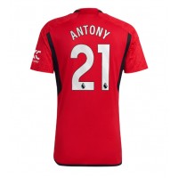 Manchester United Antony #21 Replica Home Shirt 2023-24 Short Sleeve
